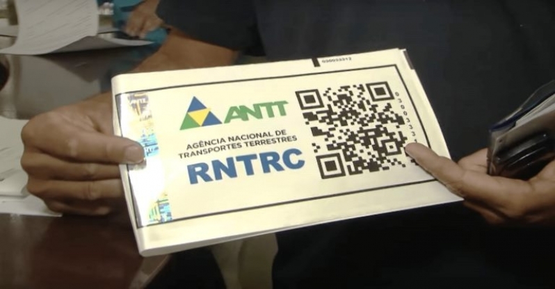 Certificado do RNTRC